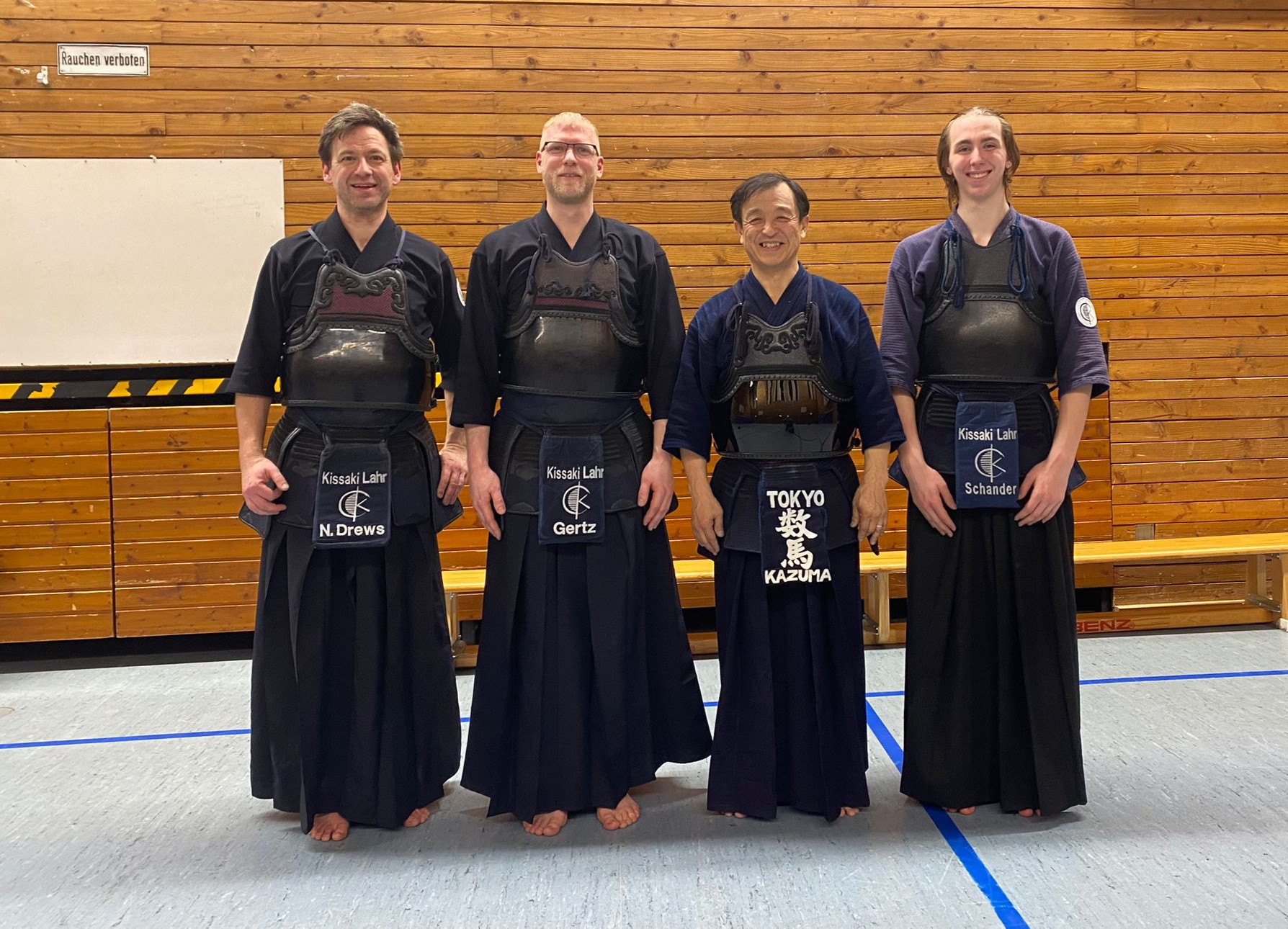 You are currently viewing Training mit Kazuma Sensei (8. Dan Kyoshi) aus Tokio